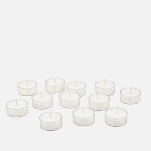 24 Pack White Tealight Candles
